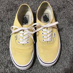 Yellow Vans